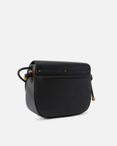 Large leather crossbody bag with knots -  | Pinko