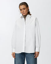 Oversize poplin shirt -  | Pinko