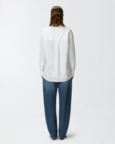 Oversize poplin shirt -  | Pinko