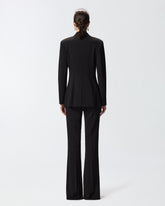 Fitted double-breasted jacket -  | Pinko