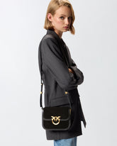 Suede Mini Love Bag Box shoulder bag -  | Pinko