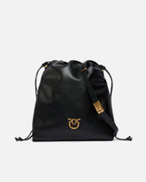 Mittelgroße Schultertasche Slouchy Bag in vertikaler Form aus Leder -  | Pinko