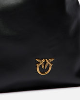 Mittelgroße Schultertasche Slouchy Bag in vertikaler Form aus Leder -  | Pinko