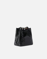Mini Clutch im Beuteldesign aus glänzendem Reptilleder PINKO Galleria -  | Pinko