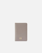 PINKO Galleria smooth leather passport holder -  | Pinko