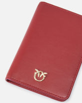 PINKO Galleria smooth leather passport holder -  | Pinko