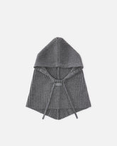 Ribbed balaclava with drawstring -  | Pinko