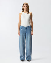 Fully sequinned denim jeans -  | Pinko