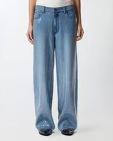 Fully sequinned denim jeans -  | Pinko