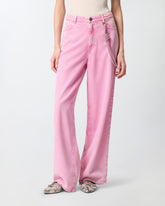 Jeans with jewel cord -  | Pinko