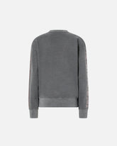 Sweatshirt with laminated print -  | Pinko