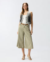 Long denim Bermuda shorts -  | Pinko