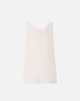 Vest top in sand wash silk -  | Pinko