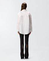 Shirt with bejewelled appliqués -  | Pinko