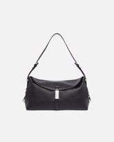 Medium leather Saddle Bag shoulder bag -  | Pinko