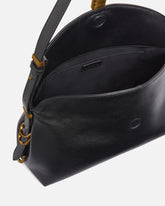 Medium leather Saddle Bag shoulder bag -  | Pinko