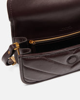 Love Bag Box large handbag in chevron leather -  | Pinko