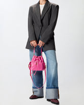 Kleine Beuteltasche aus Satin -  | Pinko