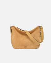 Medium suede hobo bag with Love Birds logo -  | Pinko