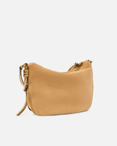 Medium suede hobo bag with Love Birds logo -  | Pinko