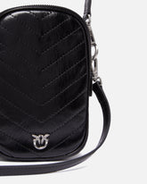 Small chevron leather handbag -  | Pinko