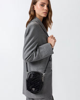 Small chevron leather handbag -  | Pinko