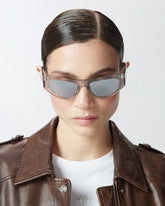 Mirror-lens cat-eye sunglasses -  | Pinko