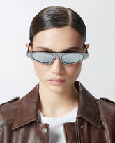 Stoned elongated sunglasses -  | Pinko