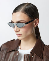 Stoned elongated sunglasses -  | Pinko
