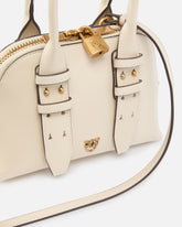 Bowling-Henkeltasche Mini Escape Bag aus Leder -  | Pinko