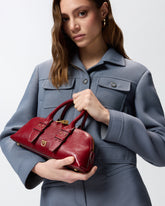 Escape Bag Horizontal small handbag in tumbled leather -  | Pinko