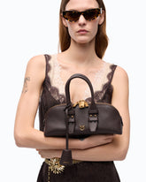 Escape Bag Horizontal small handbag in full-grain leather -  | Pinko