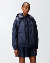 Padded bomber jacket with hood -  | Pinko