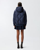 Padded bomber jacket with hood -  | Pinko