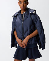 Padded bomber jacket with hood -  | Pinko