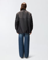 Lange Bomberjacke aus technischem Satin -  | Pinko