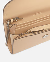 Geldbörse aus Leder mit PINKO-Logo als Lettering und Schulterriemen -  | Pinko