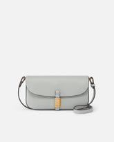 Saddle Flat medium shoulder bag in leather -  | Pinko
