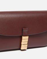 Saddle Flat medium shoulder bag in leather -  | Pinko