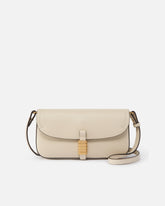 Saddle Flat medium shoulder bag in leather -  | Pinko