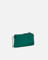Mini Double Bag in laminated leather -  | Pinko