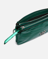 Mini Double Bag in laminated leather -  | Pinko