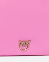 Schultertasche Mini Slouchy Bag aus Leder mit Logo Love Birds -  | Pinko