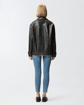 Bikerjacke im Lederstil -  | Pinko