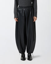 Ballonhose aus Lederimitat -  | Pinko