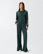 Sporty sweatshirt with Love Birds logo -  | Pinko