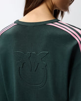 Sporty sweatshirt with Love Birds logo -  | Pinko