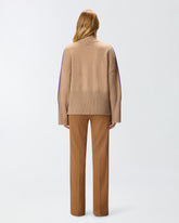 Weiter Pullover mit hohem Kragen -  | Pinko