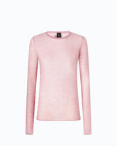 Pullover mit Rundhalsausschnitt und Pailletten -  | Pinko