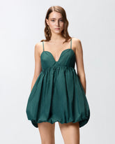 Mini dress with balloon skirt -  | Pinko